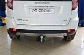 Съемный фаркоп PTGroup под квадрат 50х50 для Haval H5