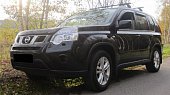 Багажник LUX на прямоугольных дугах для Nissan X-Trail (2007-2012)
