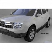 Пороги алюминиевые (Onyx) для Renault Duster