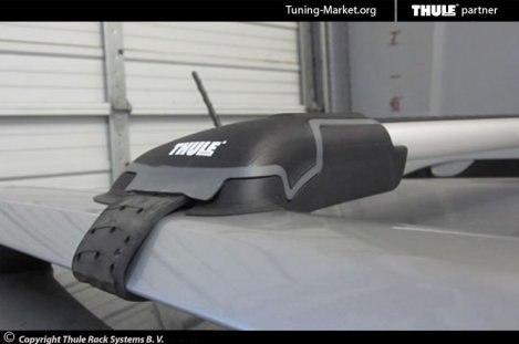 Багажник Thule WingBar Edge на интегрированных дугах для Jeep Cherokee (2013-н.в.)