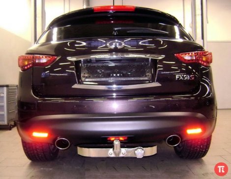 Фиксированный фаркоп Baltex для Infiniti FX (2009-2013)
