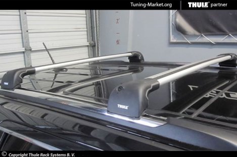 Багажник Thule WingBar Edge на интегрированных дугах для Jeep Grand Cherokee