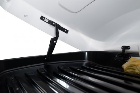 Бокс на крышу ED Джокер Джуниор 380 Белый матовый (140x90x42)