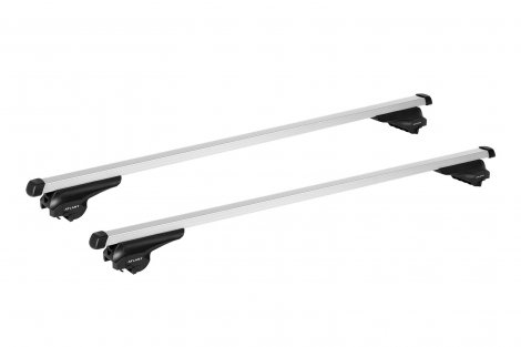 Багажник Атлант на прямоугольных дугах для Kia Carens (2013-2019)