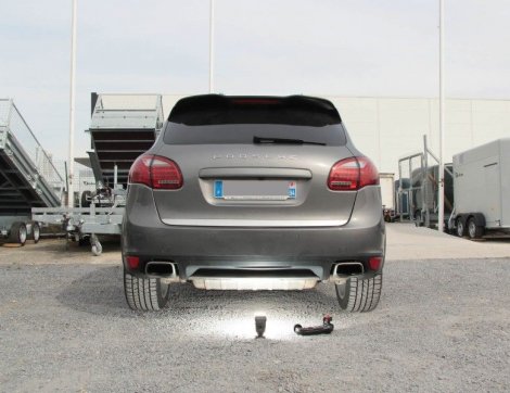 Съемный фаркоп с электрикой Westfalia для Porsche Cayenne (2010-2018)