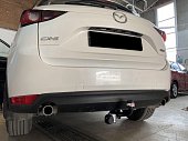Фиксированный фаркоп Oris 4534-A для Mazda CX-5 (2017-н.в.)