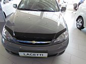 Дефлектор капота SIM темный для Chevrolet Lacetti хэтчбек