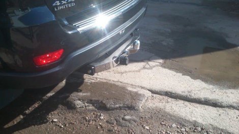 Фиксированный фаркоп Baltex для Jeep Grand Cherokee (2010-2013)