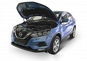 Газовые упоры (амортизаторы) капота АвтоУпор UNIQAS022 для Nissan Qashqai (2014-2023)