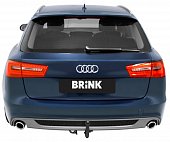 Убирающийся за бампер фаркоп Brink 545500 для Audi A6 седан (2011-2014)