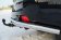 Защита заднего бампера Russtal d63 (секции) волна для Toyota Land Cruiser Prado 150