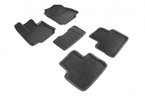 Коврики в салон Seintex EVA 3D ромб для Toyota RAV 4 АКПП (2019-н.в.)