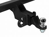Фиксированный фаркоп Leader Plus T101-E под квадрат для Toyota RAV 4 (2000-2006)