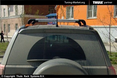 Багажник Thule WingBar Edge на интегрированных дугах для Suzuki Grand Vitara (2005-2015)