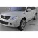 Пороги алюминиевые (Emerald Black) для Suzuki Grand Vitara