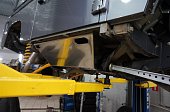 Алюминиевая защита боковая нижняя 'АВС-Дизайн', для Land Rover Defender 90
