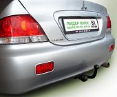 Фиксированный фаркоп Leader Plus M101-A для Mitsubishi Lancer IX седан (2003-2007)