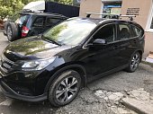 Багажник Amos Beta на аэродинамических дугах для Honda CR-V (2012-2015)