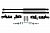 Газовые упоры (амортизаторы) капота Rival 2A.ST.4107.1 для Nissan Pathfinder (2004-2014)