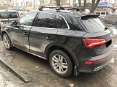 Багажник Thule WingBar Edge Black на интегрированных дугах для Audi Q5 (2017-н.в.)