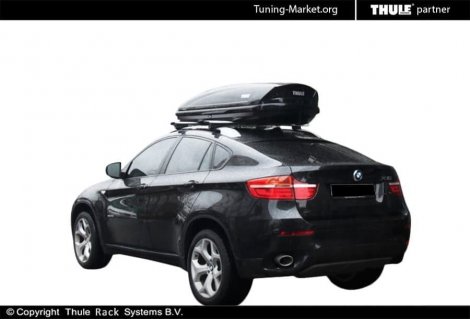 Багажник Thule WingBar на аэродинамических дугах для BMW X6 (E71)