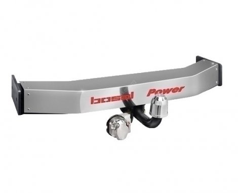 Фиксированный фаркоп Oris-Bosal 3079-FL с нержавеющей пластиной LUX для Lexus GX460 (2009-2013)