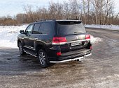 Защита заднего бампера TCC для Toyota Land Cruiser 200 Executive