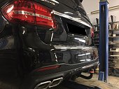 Фиксированный фаркоп Oris 2252-AN для Mercedes-Benz GLS (2016-2019)