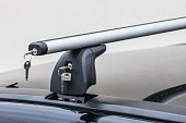 Багажник Amos Beta Aero на аэродинамических дугах для Honda CR-V (2007-2011)