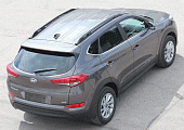 Рейлинги на крышу АПС черные для Hyundai Tucson (2015-2021)