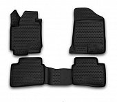 Коврики в салон 3D Element для KIA Ceed (2006-2012) черные
