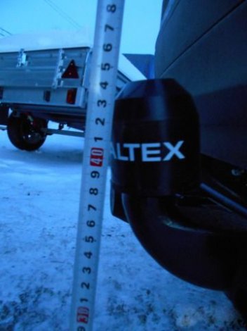 Фиксированный фаркоп Baltex для Toyota Highlander