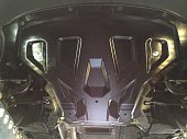 Композитная защита картера и КПП АВС-Дизайн 2 части для BMW X5 (2013-2018)