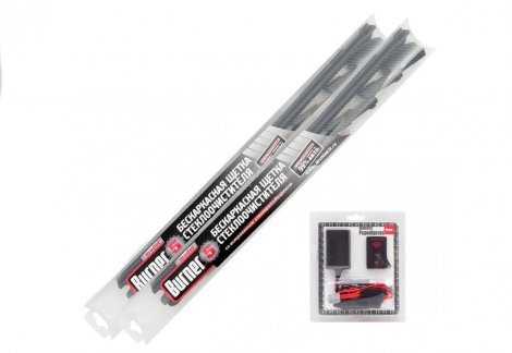 Комплект щеток с подогревом BURNER 5 Радиобрелок для Москвич 3