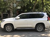 Багажник Turtle AIR-1 Black на аэродинамических дугах для Toyota Land Cruiser Prado 150