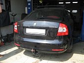 Фиксированный фаркоп Oris 1918-ANP для Skoda Octavia лифтбек (2004-2013)