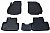 Ковры салонные полиуретан "NorPlast" для Chevrolet Orlando (2010-2015) черные
