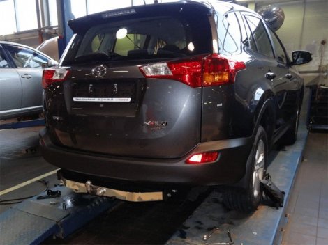 Фиксированный фаркоп Baltex для Toyota RAV 4 (2013-2018)