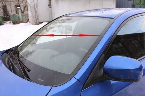 Водосток лобового стекла для Subaru Impreza (2007-2011)
