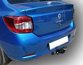 Фиксированный фаркоп Leader Plus R114-A для Renault Logan седан (2014-н.в.)