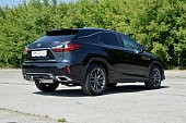 Съемный фаркоп PTGroup под квадрат 50х50 для Lexus RX (2015-2019)