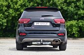 Съемный фаркоп PTGroup под квадрат 50х50 для KIA Sorento (2015-2017)