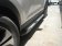 Пороги алюминиевые (Sapphire Silver) для Kia Sportage