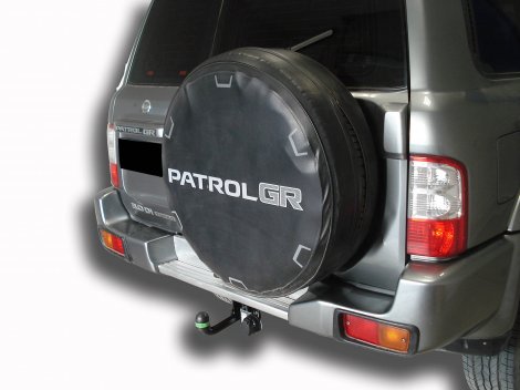 Фиксированный фаркоп Leader Plus для Nissan Patrol (1997-2010)