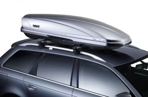 Бокс на крышу Thule Motion Sport 600 глянцевый серебристый (190x67x42 см)