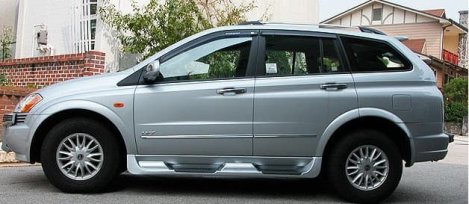 Пороги Side Step - для SsangYong Kyron