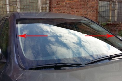 Водосток лобового стекла для Nissan X-Trail (2015-н.в.)