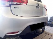 Фиксированный фаркоп Leader Plus H219-A для Kia Rio хэтчбек (2011-2017)