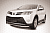 Защита переднего бампера Slitkoff для Toyota RAV4 (2013-2015)