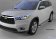 Пороги алюминиевые (Opal) для Toyota Highlander